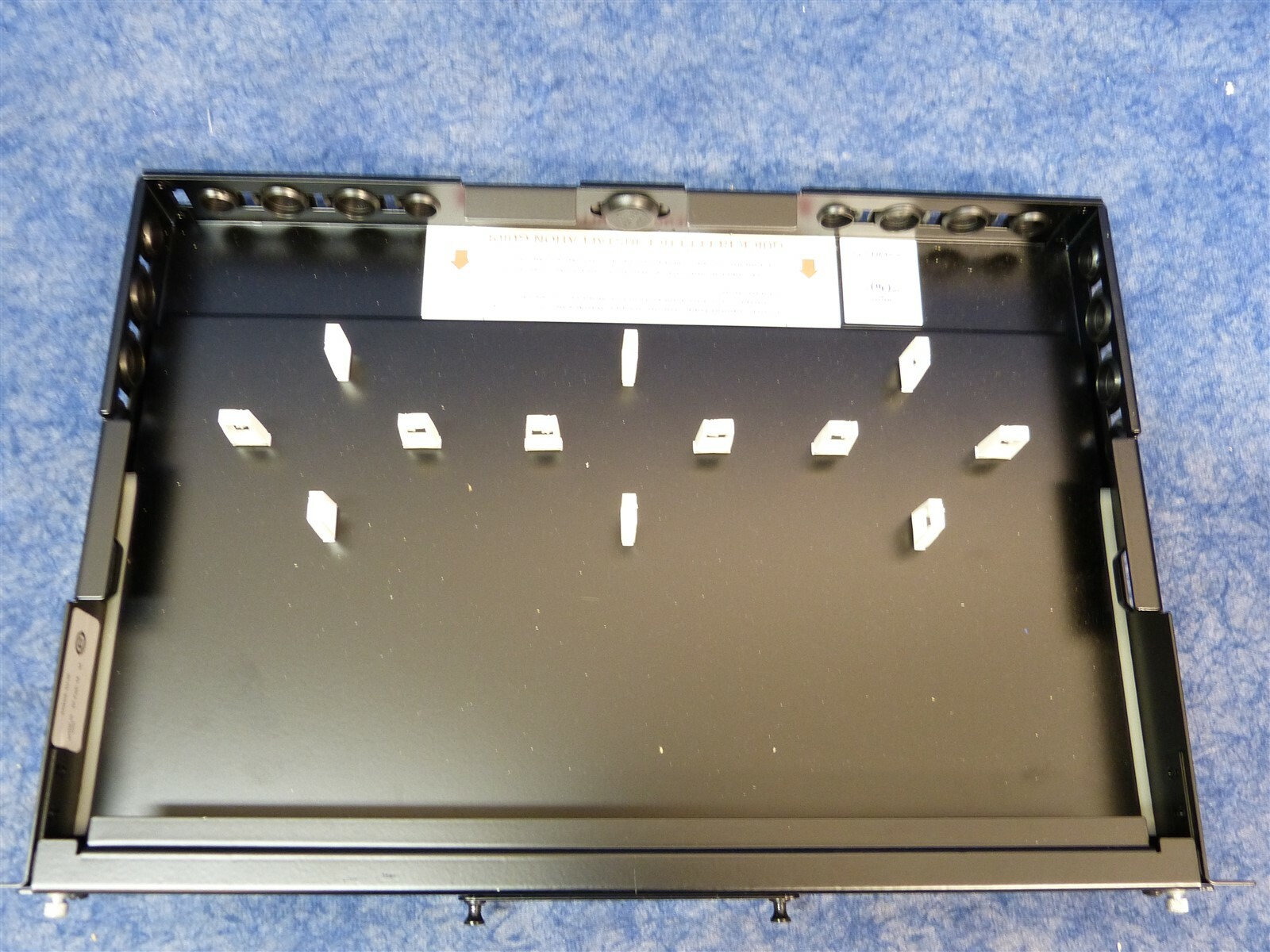 Commscope 760066084 SYSTIMAX FOADAPTER PANEL SHELF FOR 3-DM2 MODULES 600G2-1U-IS
