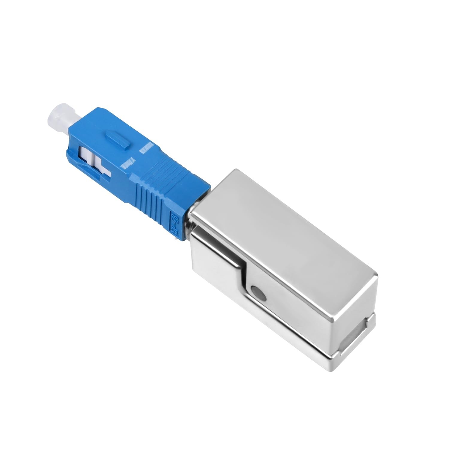 SC UPC Bare Fiber Optic Adapter Square Coupler Connector for Server Rack
