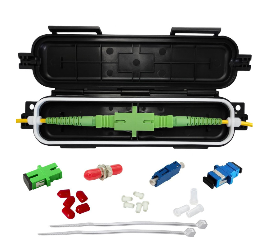 Fiber Optic Cable Splice Enclosure – 2 Pack & 5 Pack