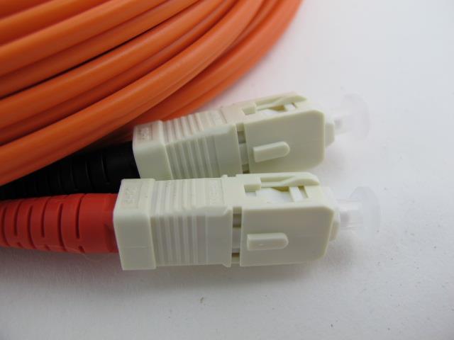 49ft Allen Tel GBSC2-D2-15 Fiber Optic Cable SC To SC Duplex Patch Cord MultiMod