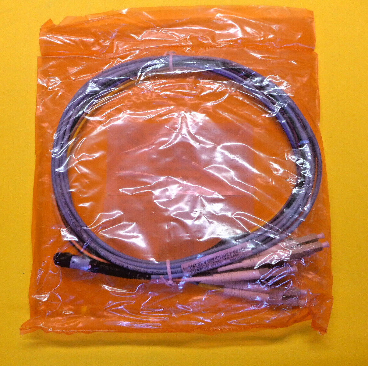 New Amphenol 75291-29I 1×4 Breakout 50/125UM OM3 12F Round 3M Cable DYYJ1
