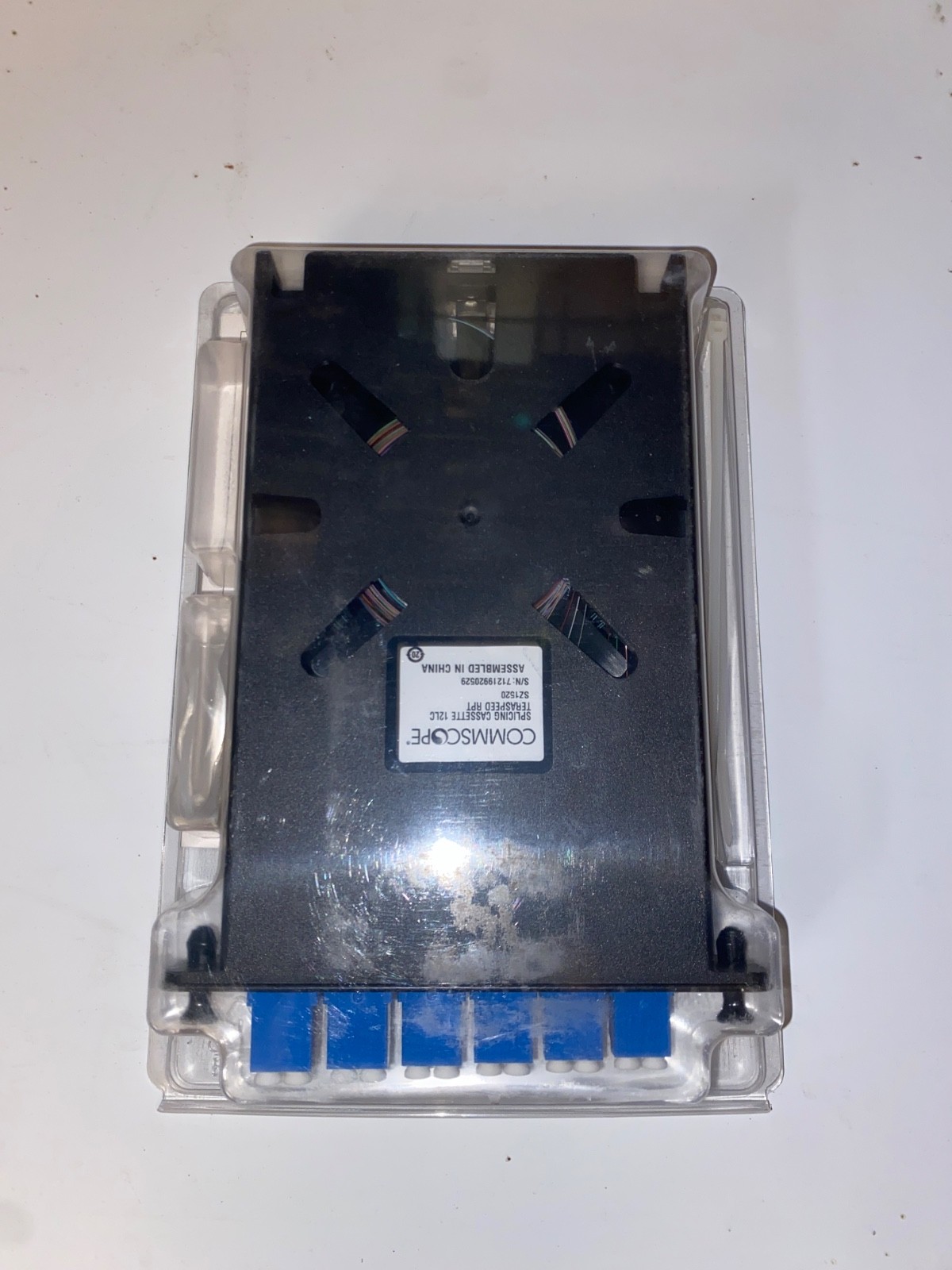 commscope splicing cassette 12lc teraspeed rpt