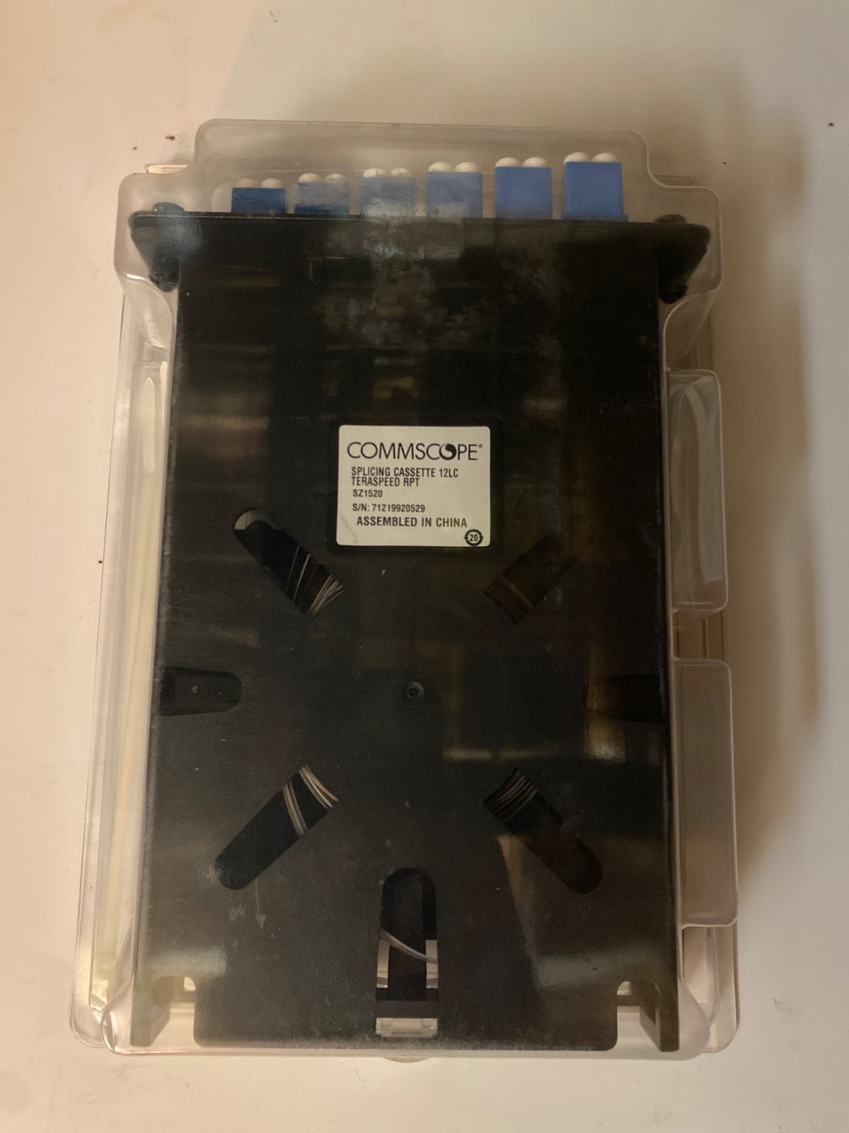 commscope splicing cassette 12lc teraspeed rpt