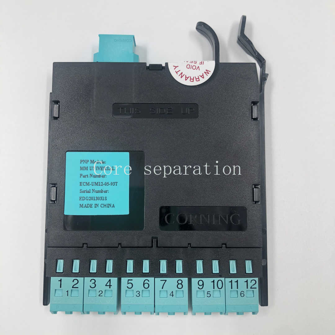 CORNING MPO MTP -12 to 6x LC Duplex Type A 12 Fibers OM3 MTP/MPO Cassette