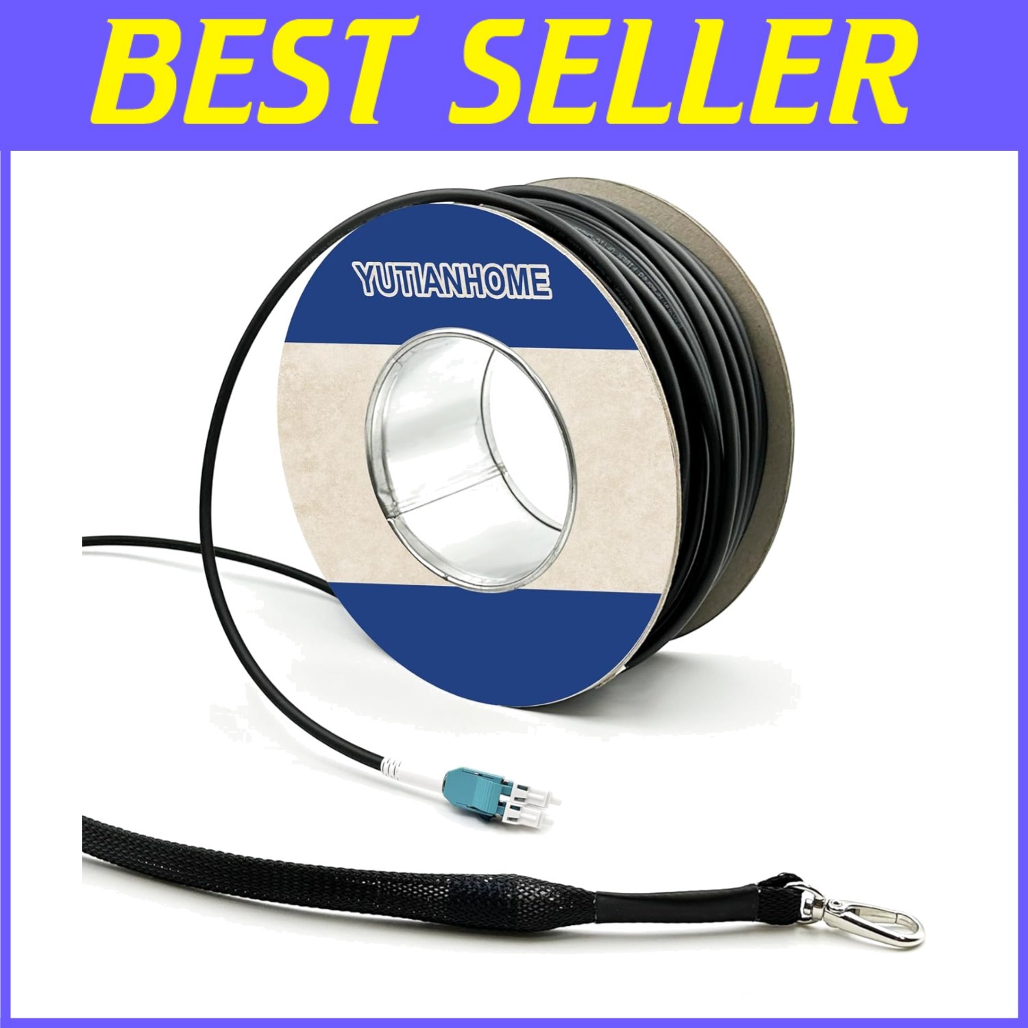 Outdoor Armored LC to LC Fiber Patch Cable^