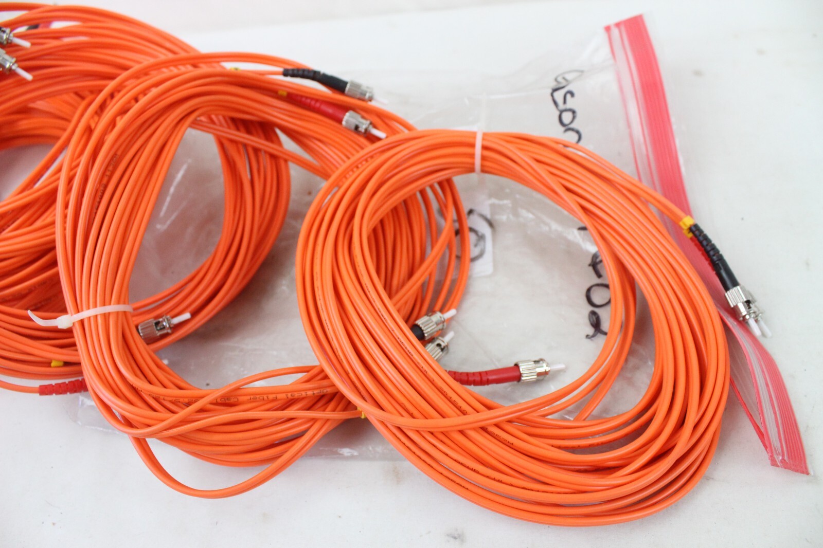 5 New Opitcal Duplex 62.5/125 Red Black Multimode Fiber Patch Cable Orange Optic