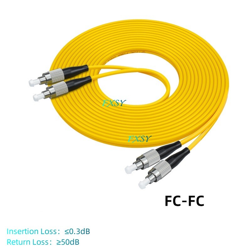 5Pcs 1-15m LC UPC to LC SC FC ST UPC Single Mode Duplex Fiber Optic Patch Cord