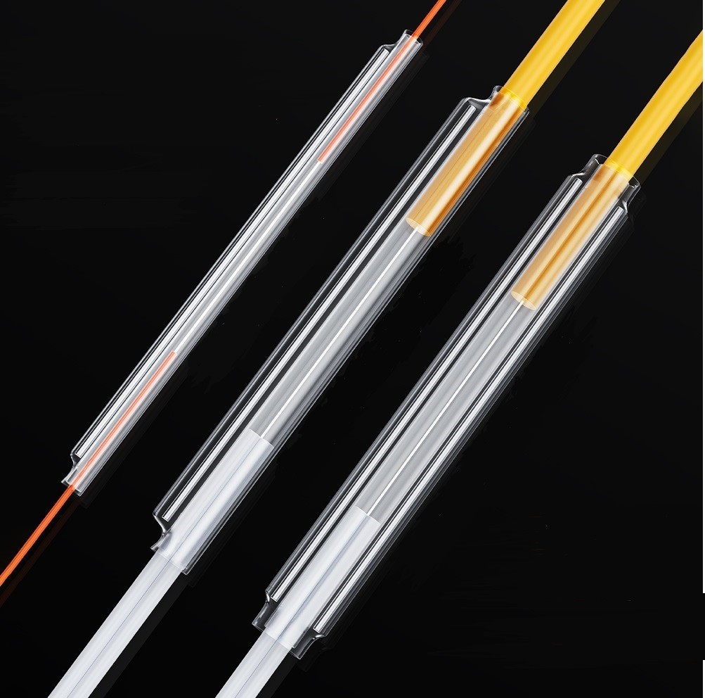 1000pcs FTTH Fiber Optic Splice Machine Protection Sleeve 60mm Heat Shrink Tube