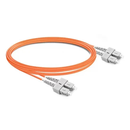 [2pcs] Duplex OM2 Multimode SC UPC to SC UPC LSZH 2.0mm Fiber Optic Cable