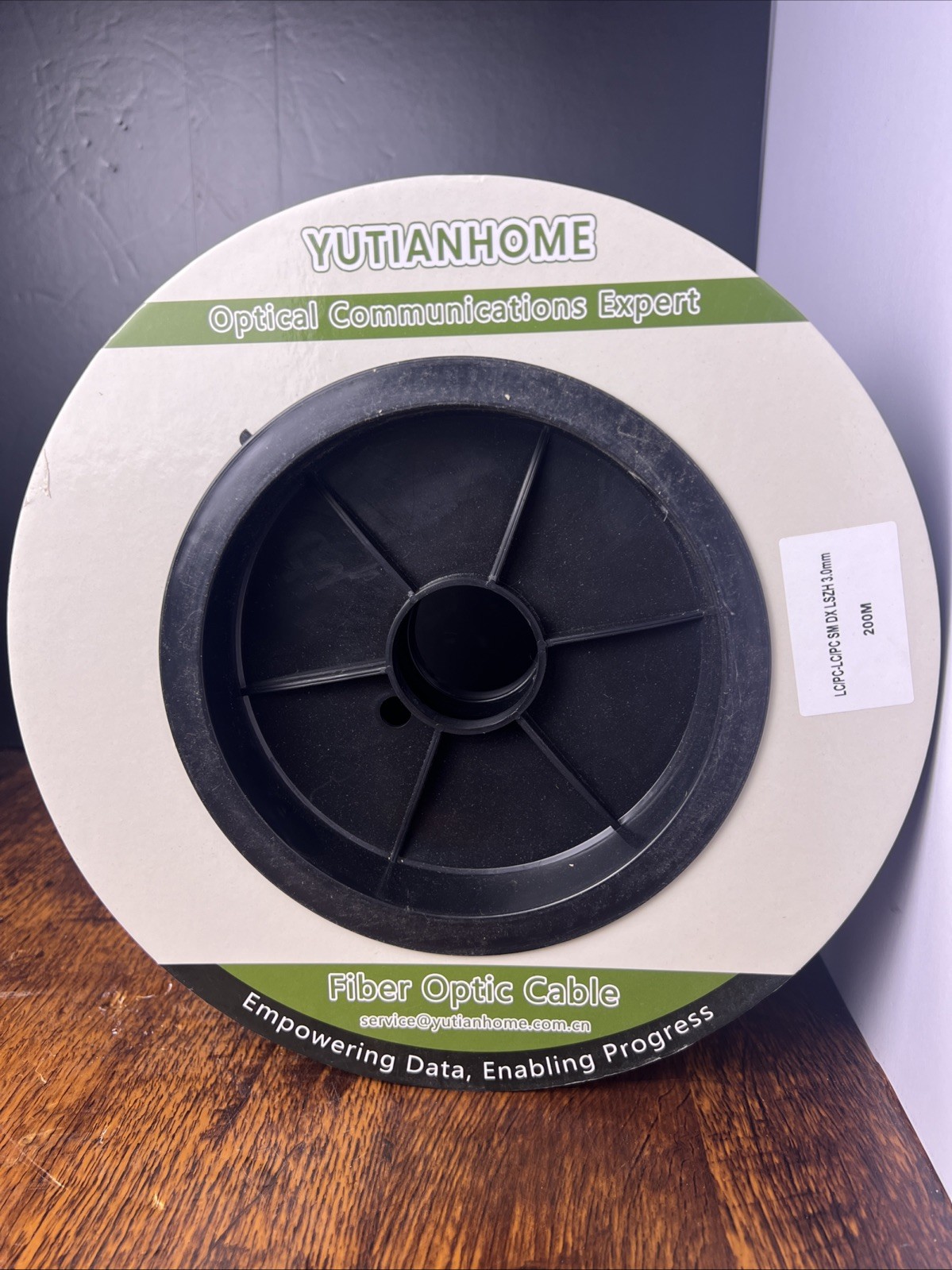 Yutianhome Fiber Optic Cable 200m LC/PC-LC/PC SM DX LSZH 3.0mm (656ft)