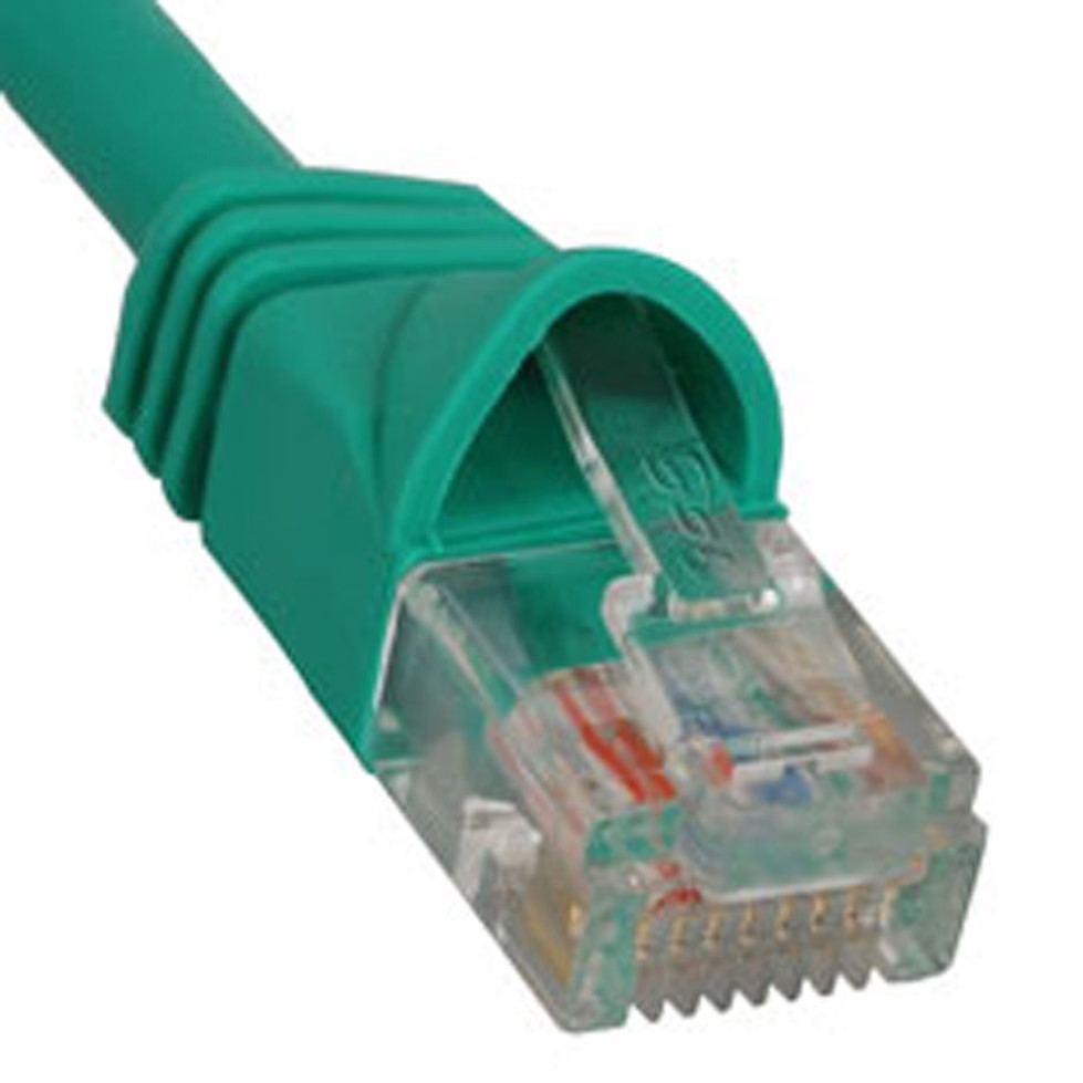 PATCH CORD CAT 5e MOLDED BOOT 1 GN