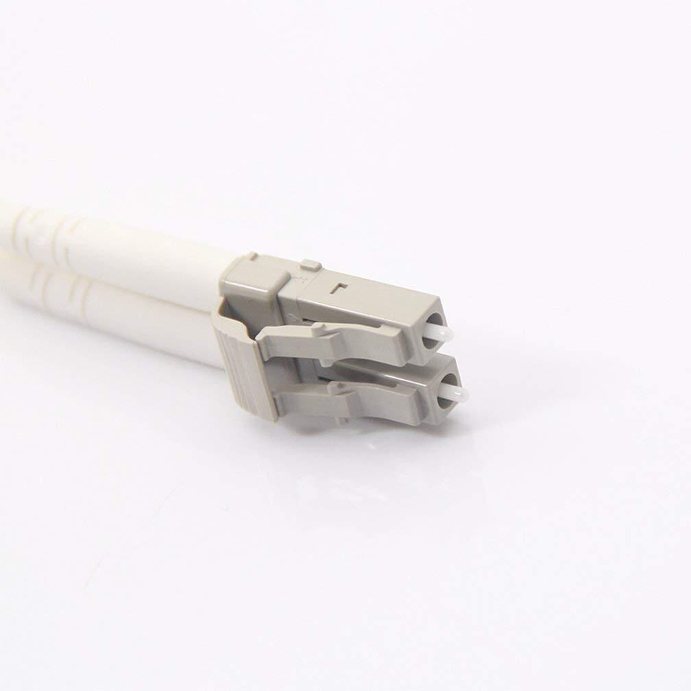 OM3 LC to LC Fiber Optic Patch Cable Multi-Mode Jumper Duplex 0.2 ~ 100 meters