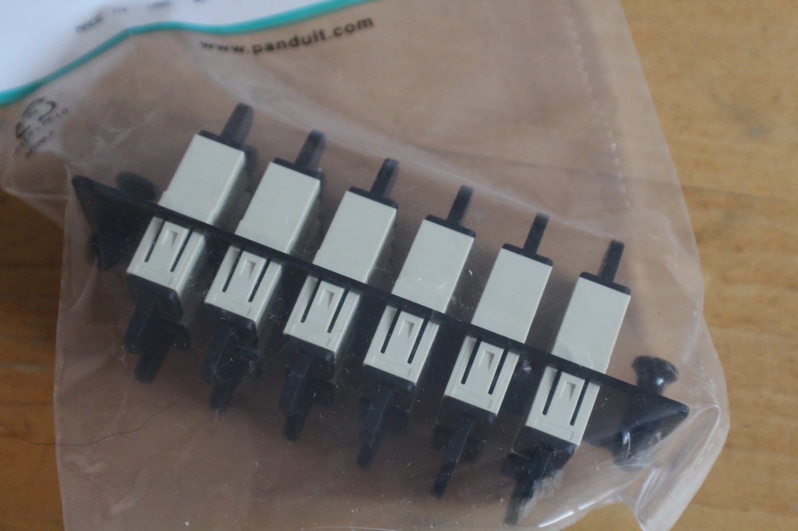 PANDUIT FAP12WEISC PAN-NET SC Fiber Adapter Panels – OM1 62.5/125μm