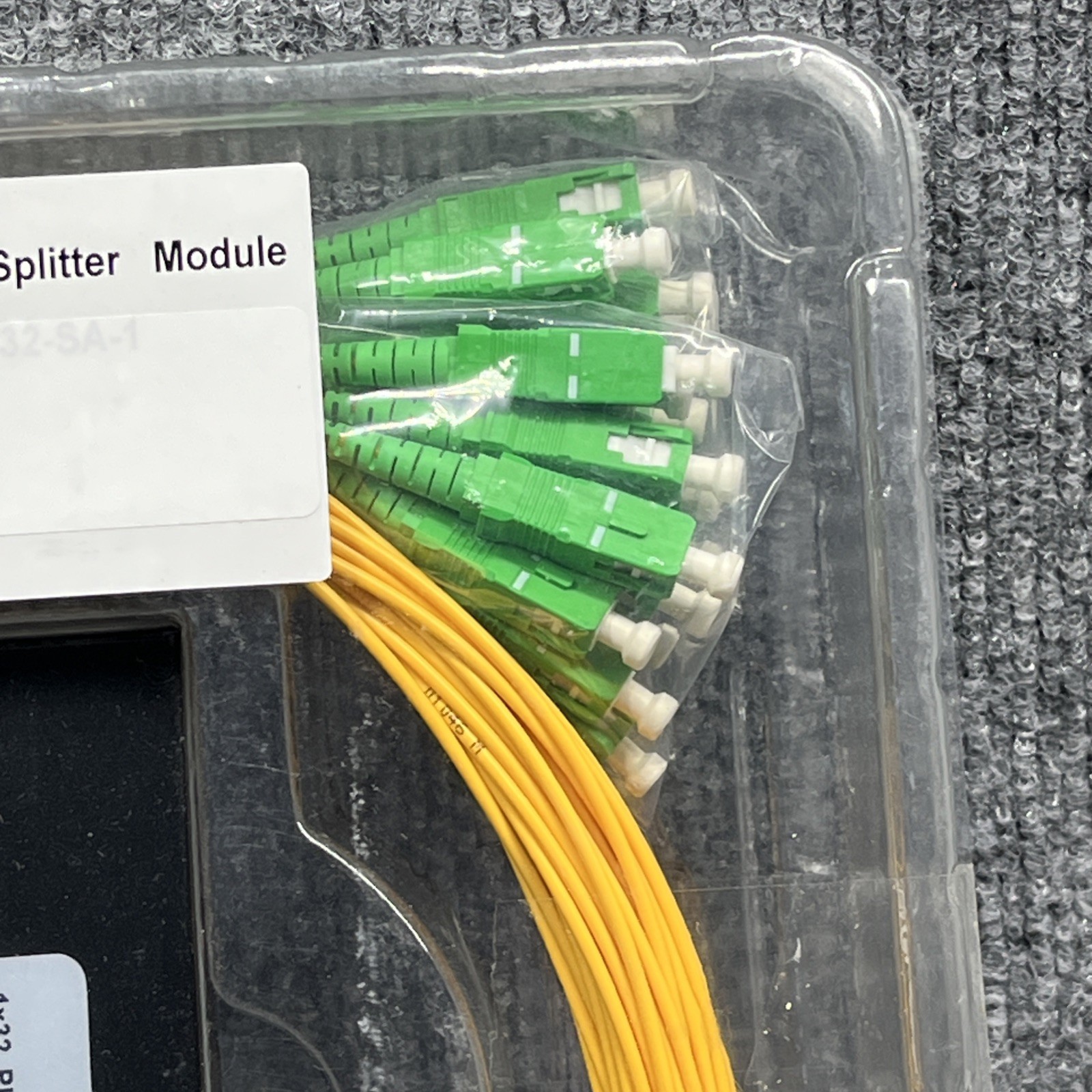 Optical Splitter Module PLC Box Type 1×32 SC/APC Fiber Optic Singlemode