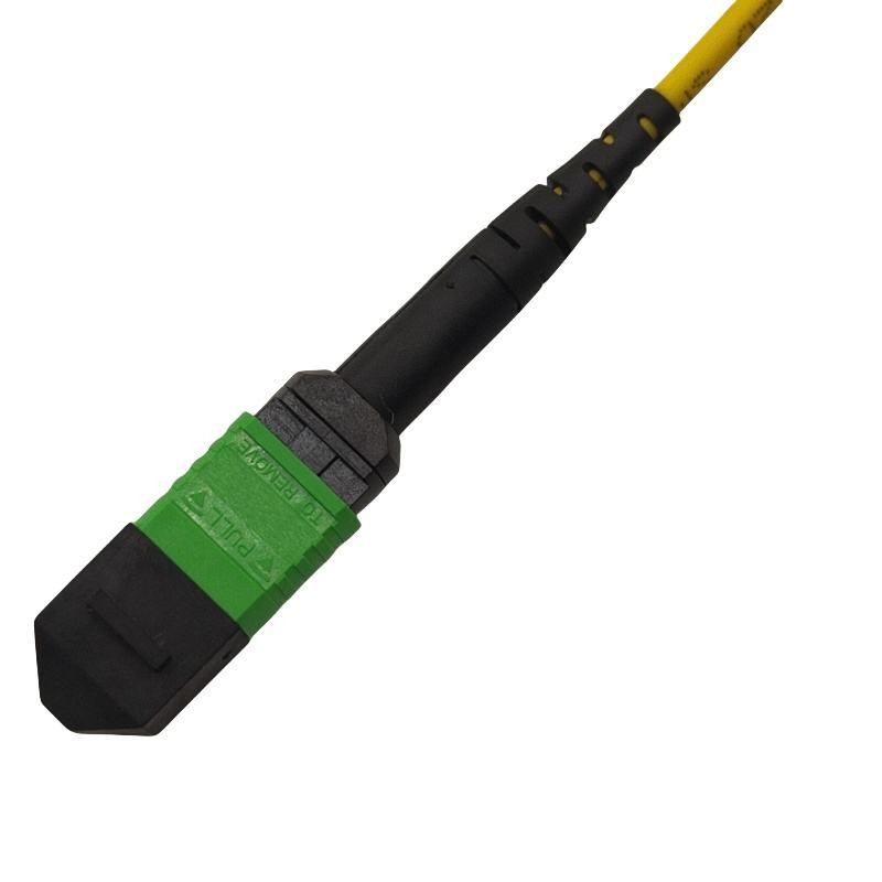 1~50M MPO/MTP Female/Male to 12xLC Type B Breakout Cable OS2 SM Fiber Patch Cord