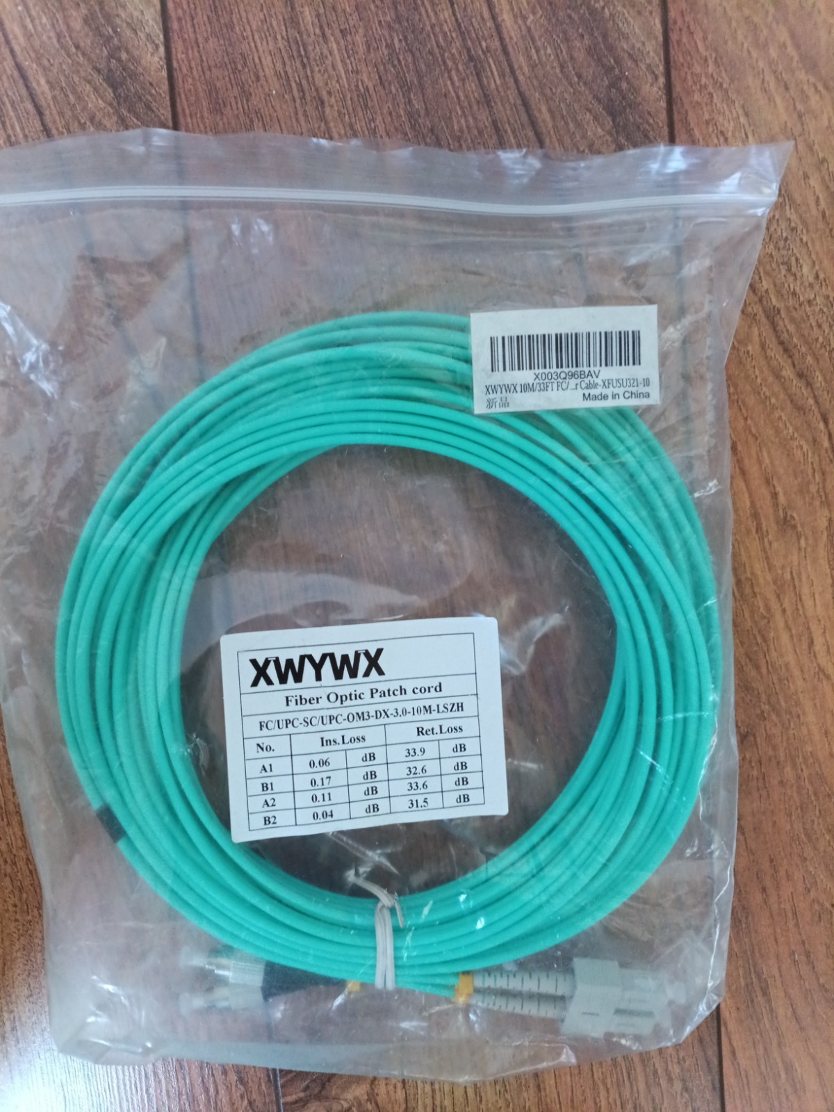 Xwywx Cable Xfusu321-10 33ft
