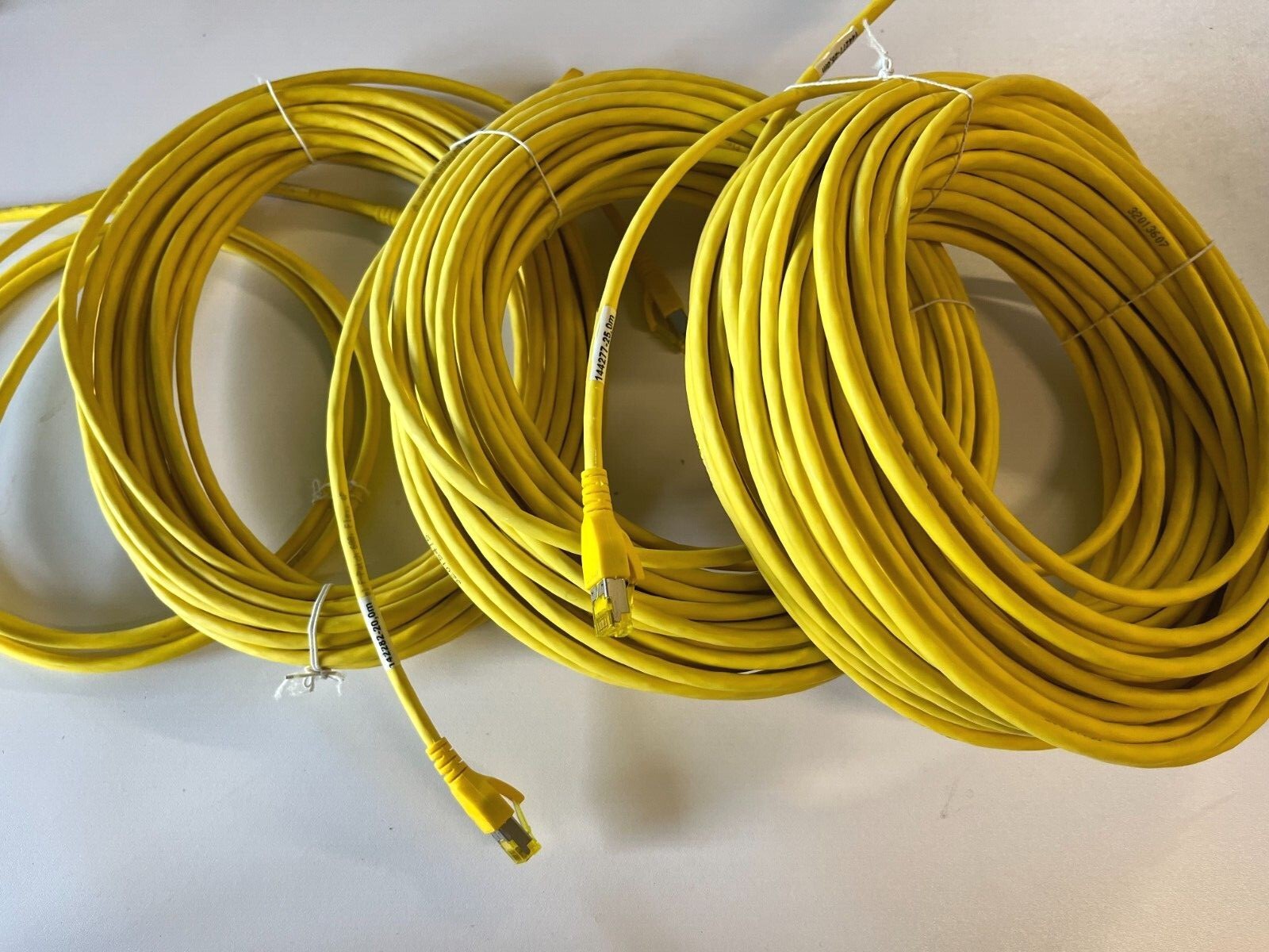 Cat7 Patch Cable LAN DSL Network Ethernet RJ45 Yellow-New incl. VAT & Invoice