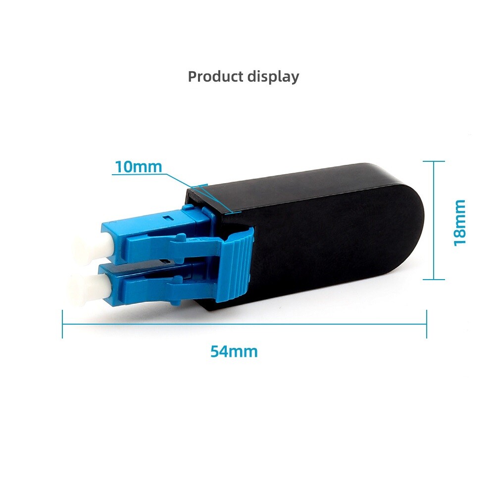LC/UPC Fiber Optic Loopback Adapter Connectors Fiber Optic Circuitors SM/MM
