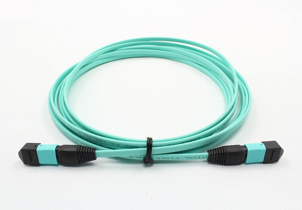 30M 12 Core OM3 MPO/PC(female)-MPO/PC(female) 50/125um Fiber Patch Cord [M3]