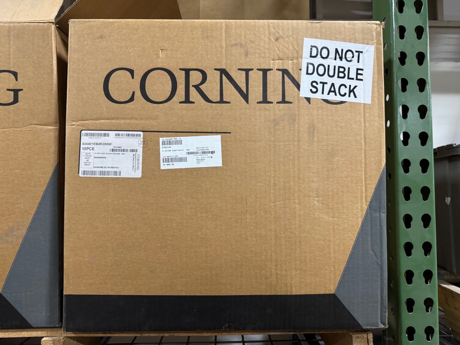 500ft Corning Flat Fiber Optic Drop Cable – 434401EB4R3500F F1 SCAOPT/SCA326