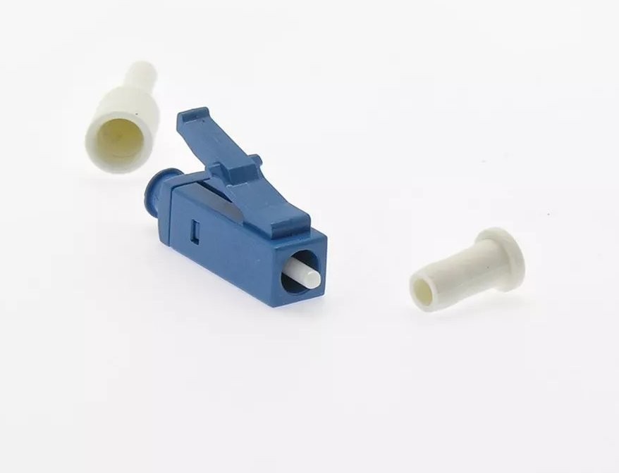 10 Pcs LC/UPC Simplex 0.9mm Singlemode Fiber Optic Optical Connector Adapter