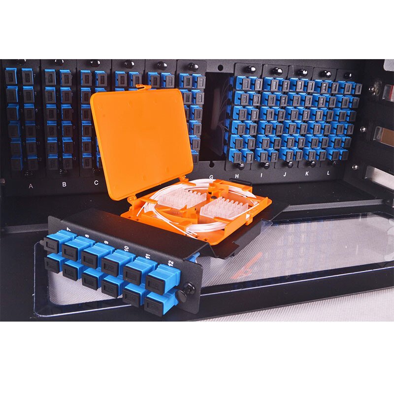 High Quality FTTH 6/12/24/48 Port Fiber Patch Panel LC Type ODF Patch Panel