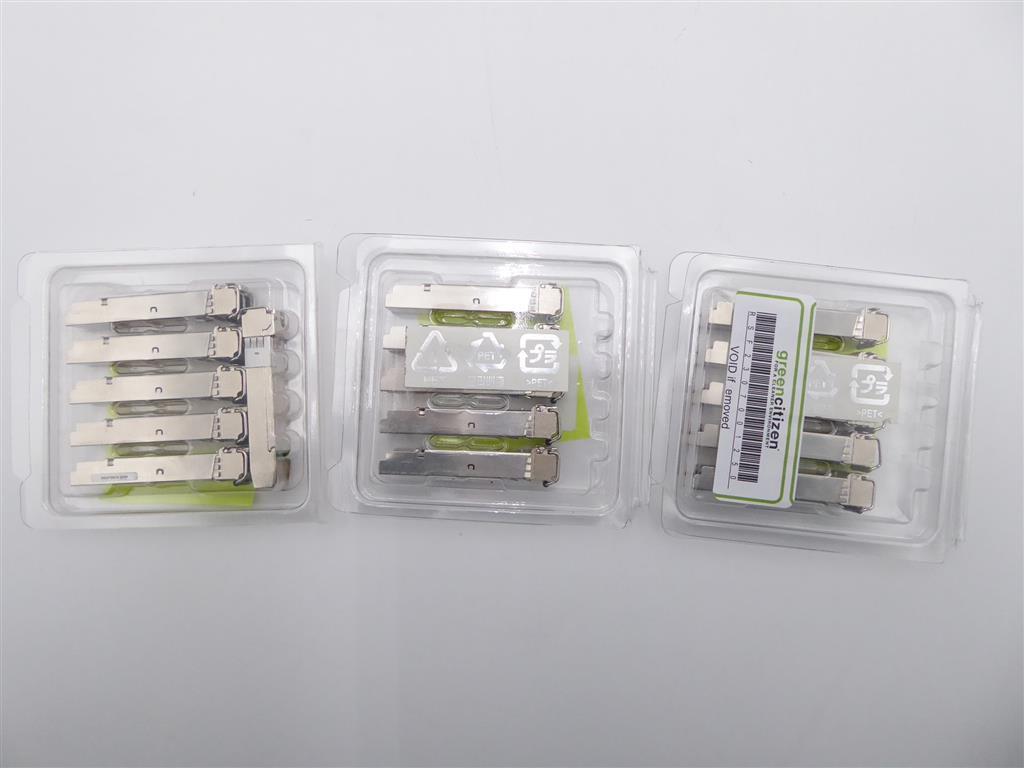 Lot of 15 Finisar FTLF8524P2BNV 4G Fibre Channel (4GFC) 300m SFP Transceiver