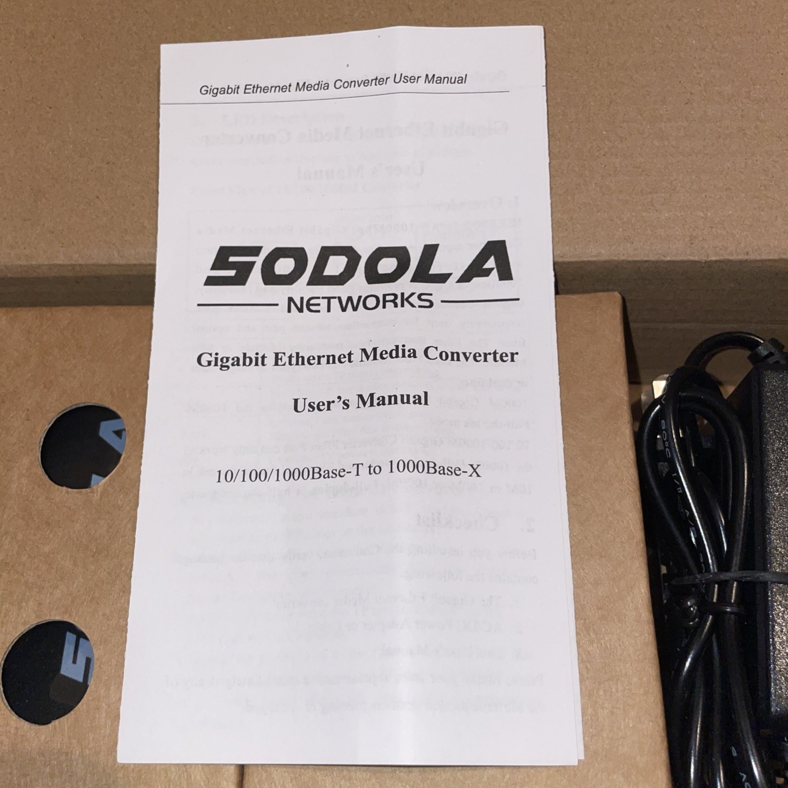 Gigabit SingleMode Fiber to Ethernet Media Converter, Dual SC Fiber,