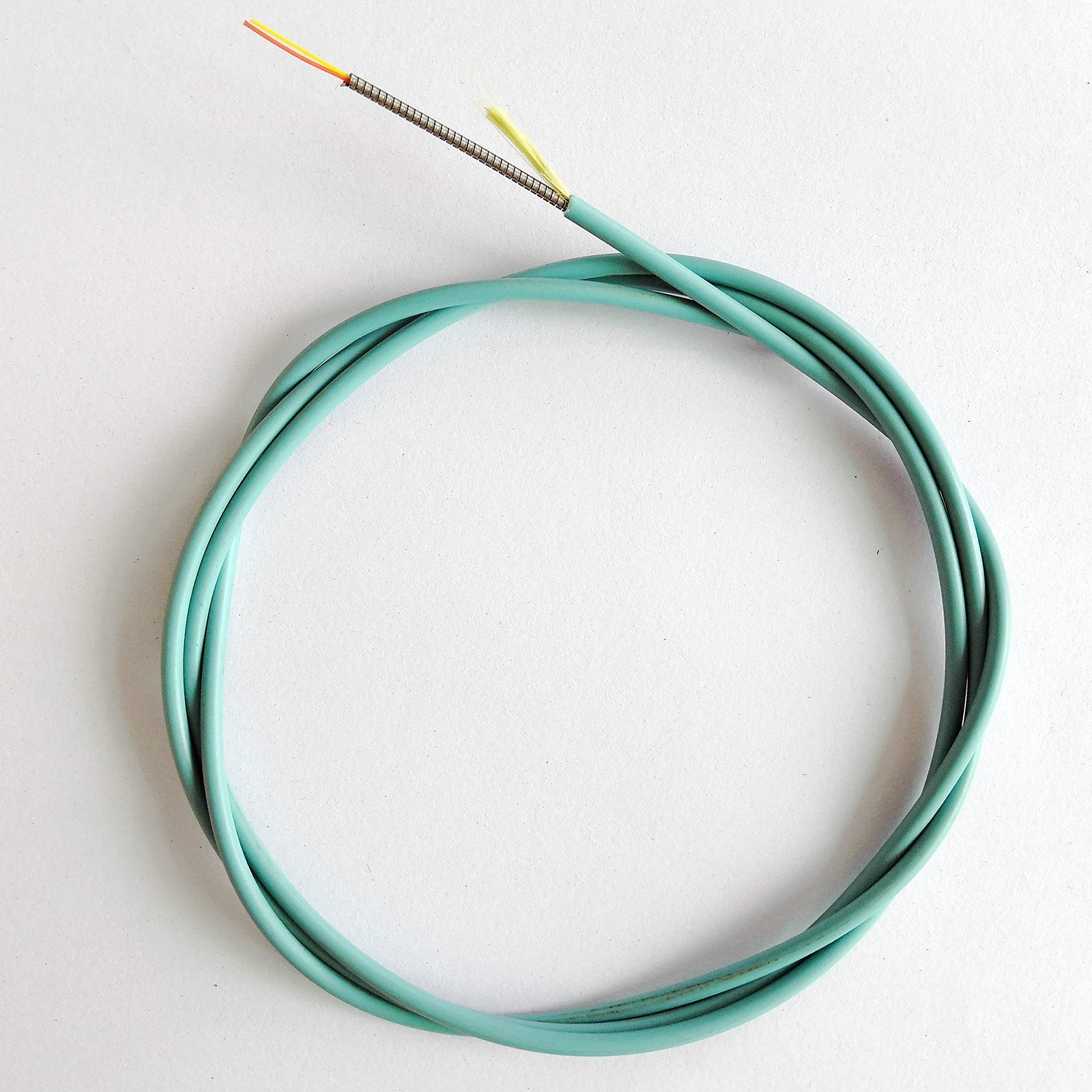 30Meters 100FT LC to LC 10G OM3 Indoor Armored Duplex 50/125 Fiber Optic Cabl…