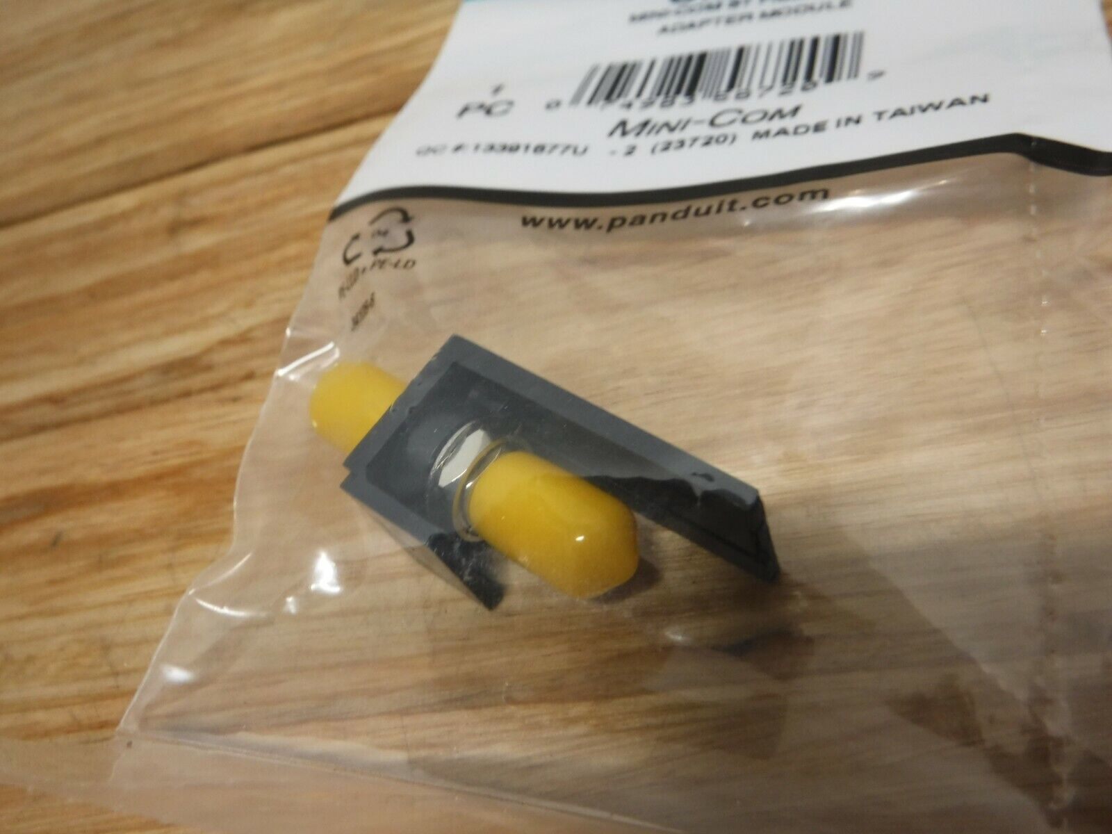 Panduit CMSTBL Fiber Adapter With Module New 1pc.