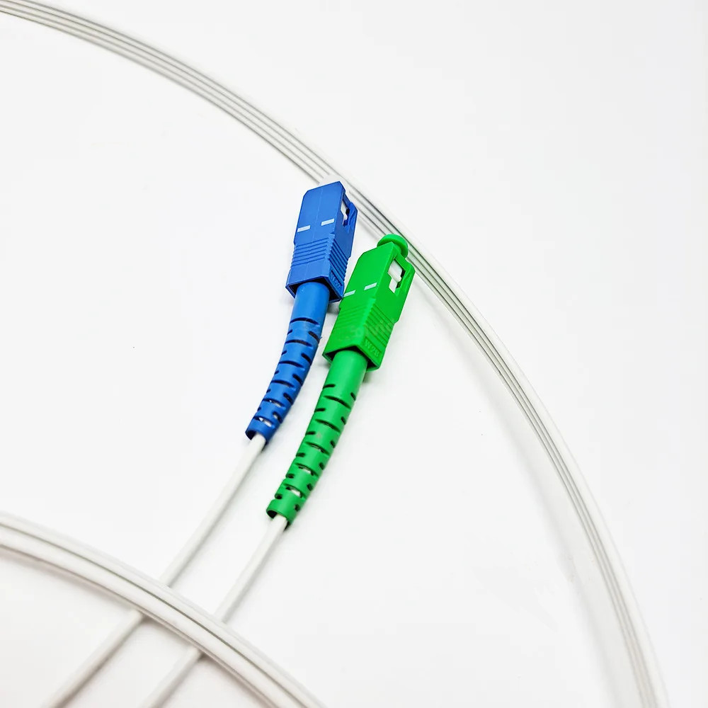 Optic Extension Wire SC UPC+APC SM 2-Core Indoor Drop Thread Fiber Optical Cable