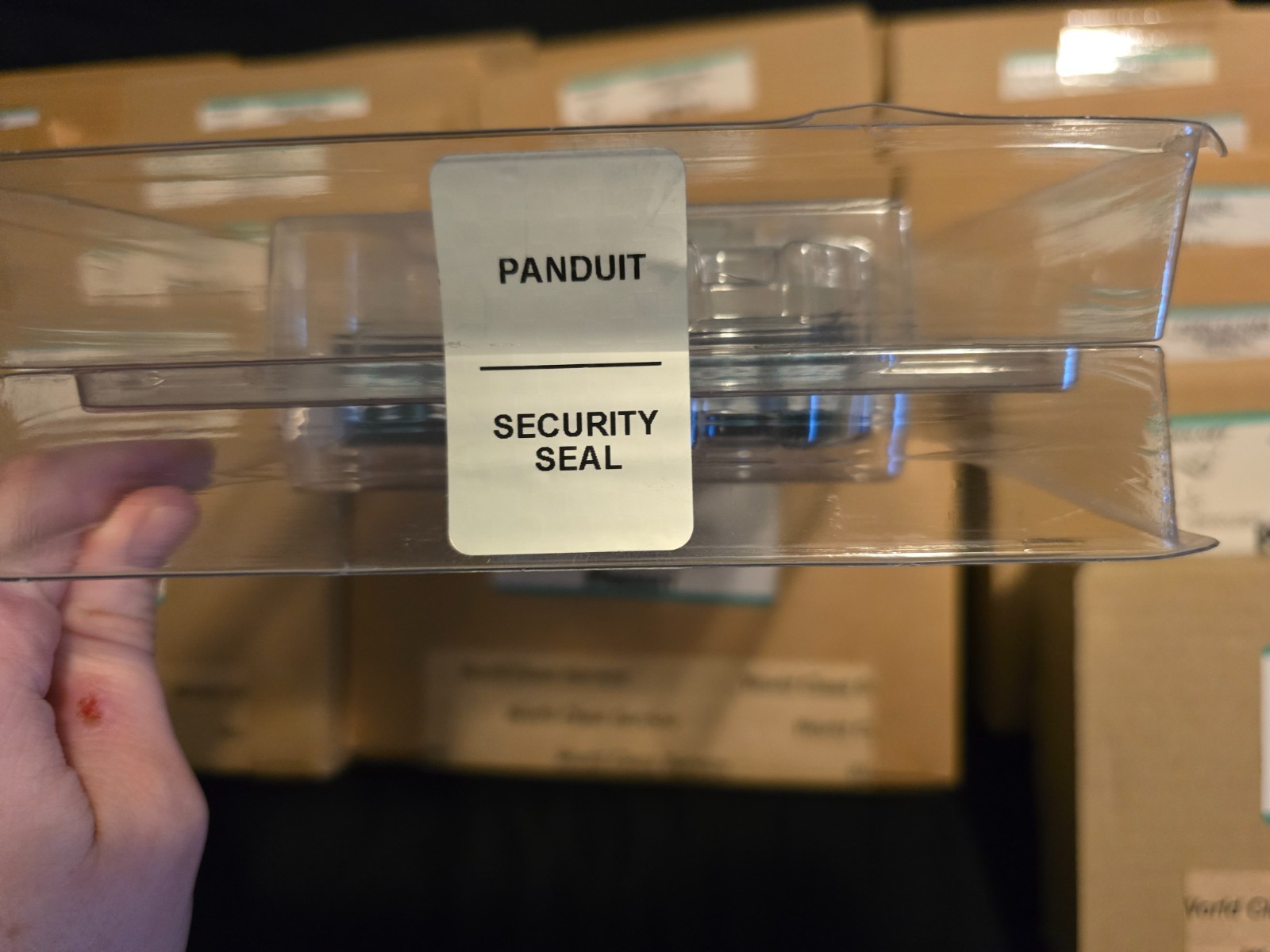 NEW and SEALDED Panduit FQXN-12-10AS Quicknet SFQ Cassette 12 Fiber 6 LC