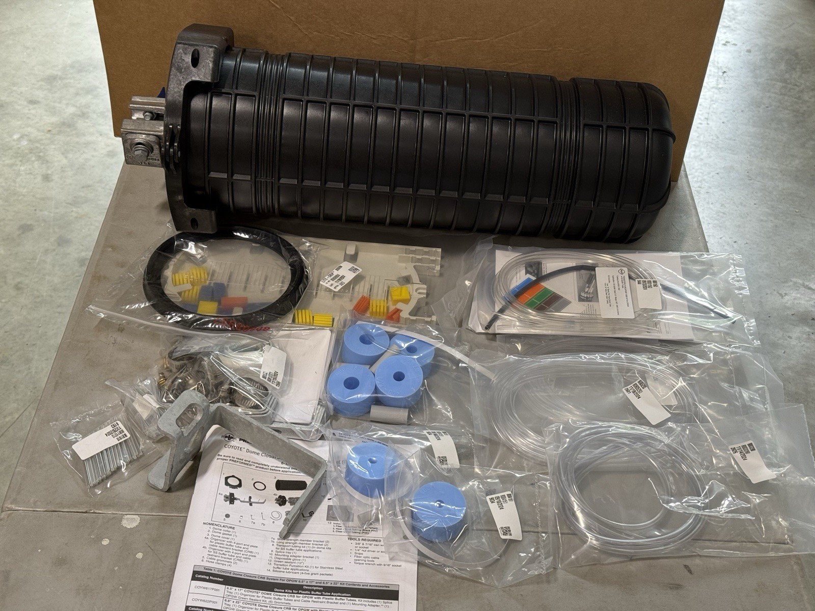 PLP Coyote Dome Closure Kit 6.5″ x 22″ COYW622S006 – New
