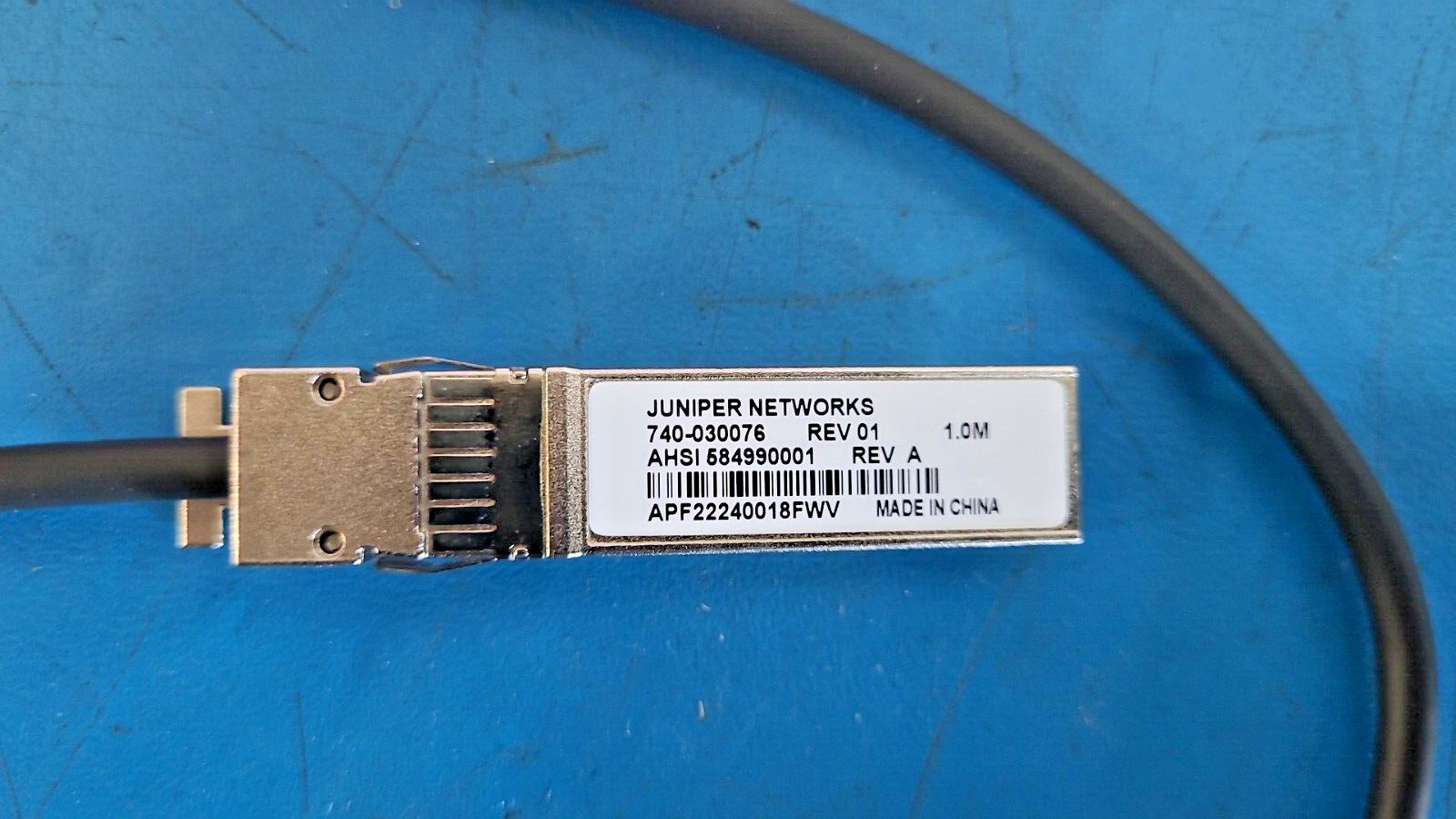 NEW Juniper EX-SFP-10GE-DAC-1M 10Gb SFP+ Cable P/N EX-SFP-10GE-DAC-1M
