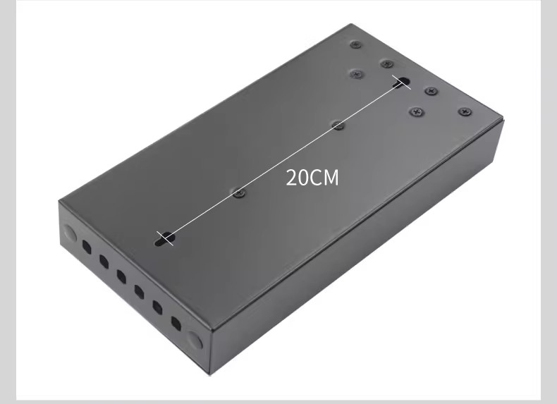 2/4/6/8/10/12 Ports Fiber Optic Terminal Box SC/FC/LC/ST SM Desktop Splice Box