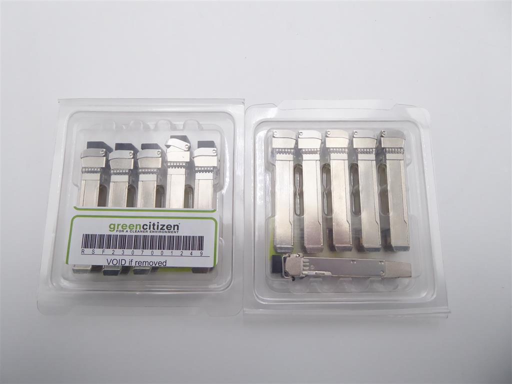 Lot of 10 Finisar FTLF8528P2BNV 8GBase-SW Fibre Channel 850nm 300m Transciever
