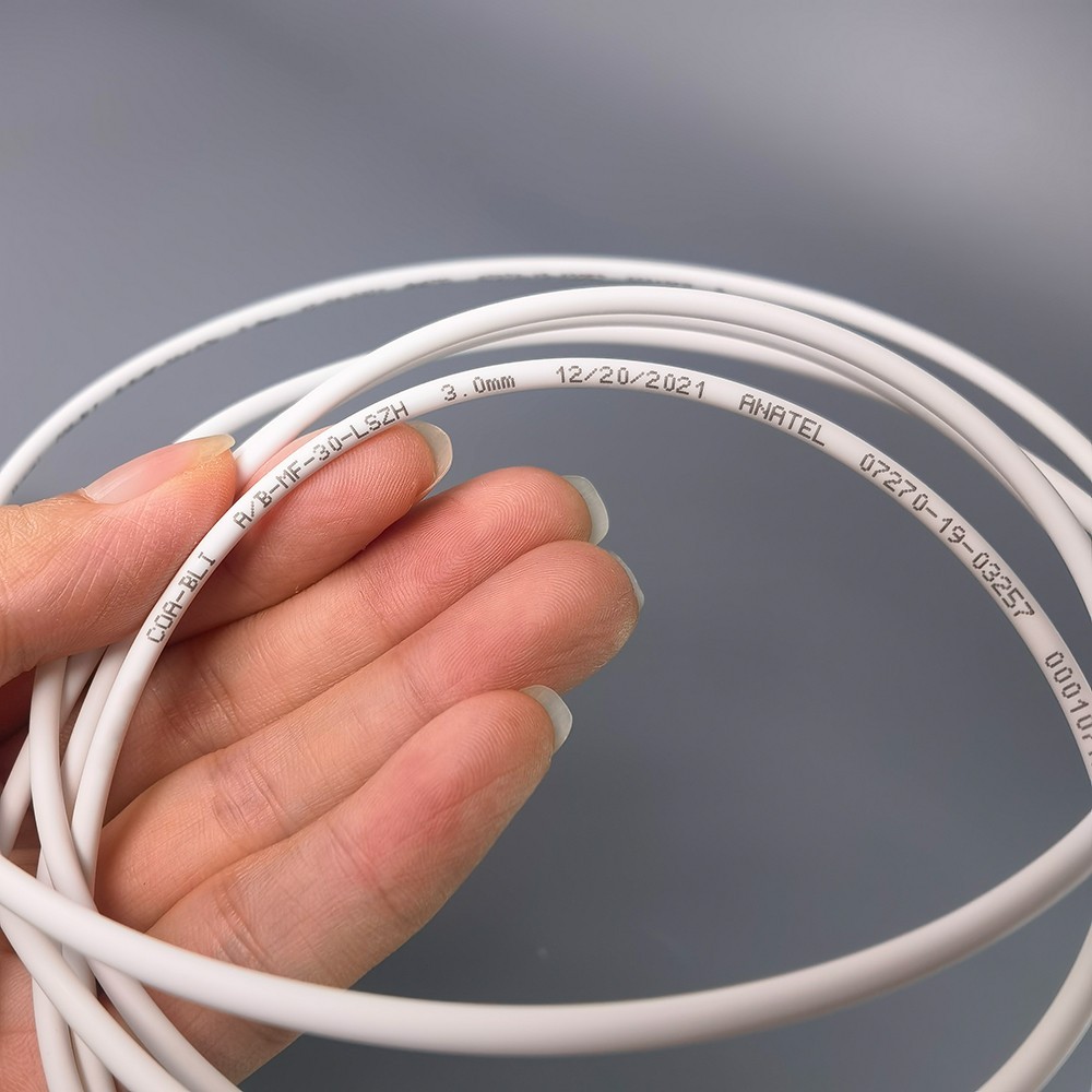 Fiber Optic Patch Cord G657A2 LSZH 2M SC/APC-SC/APC Simplex Fiber Patch Cord