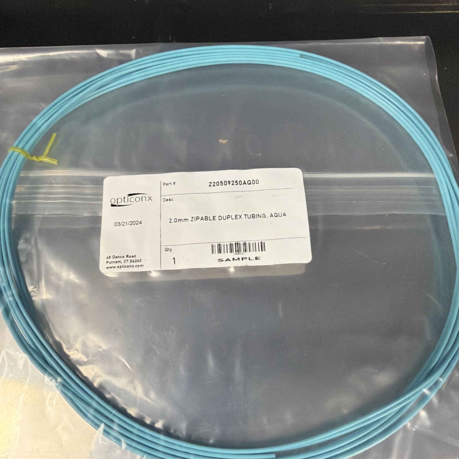 Opticonx Fiber Optic Installation Lot – UBK-96 Breakout Kit Splitters Tubbing Ca