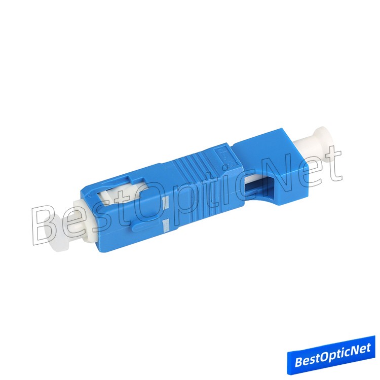 SC Male to LC Female PC APC SM MM Fiber Optical Adapter Optic Converter LC to SC