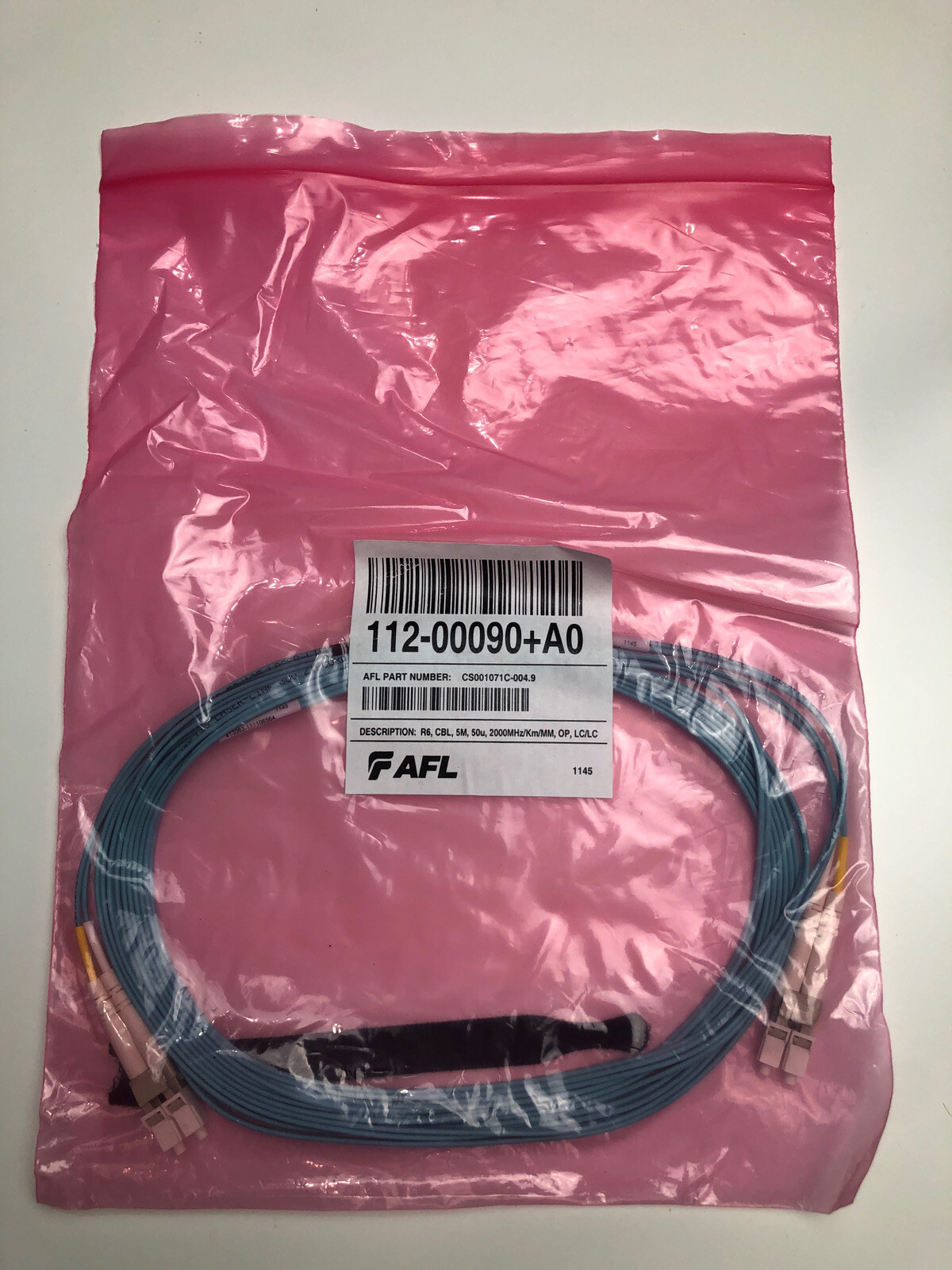 Brand New Netapp AFL Optical Cable 112-00090+A0 CS001071C-004.9/ X6536 R6