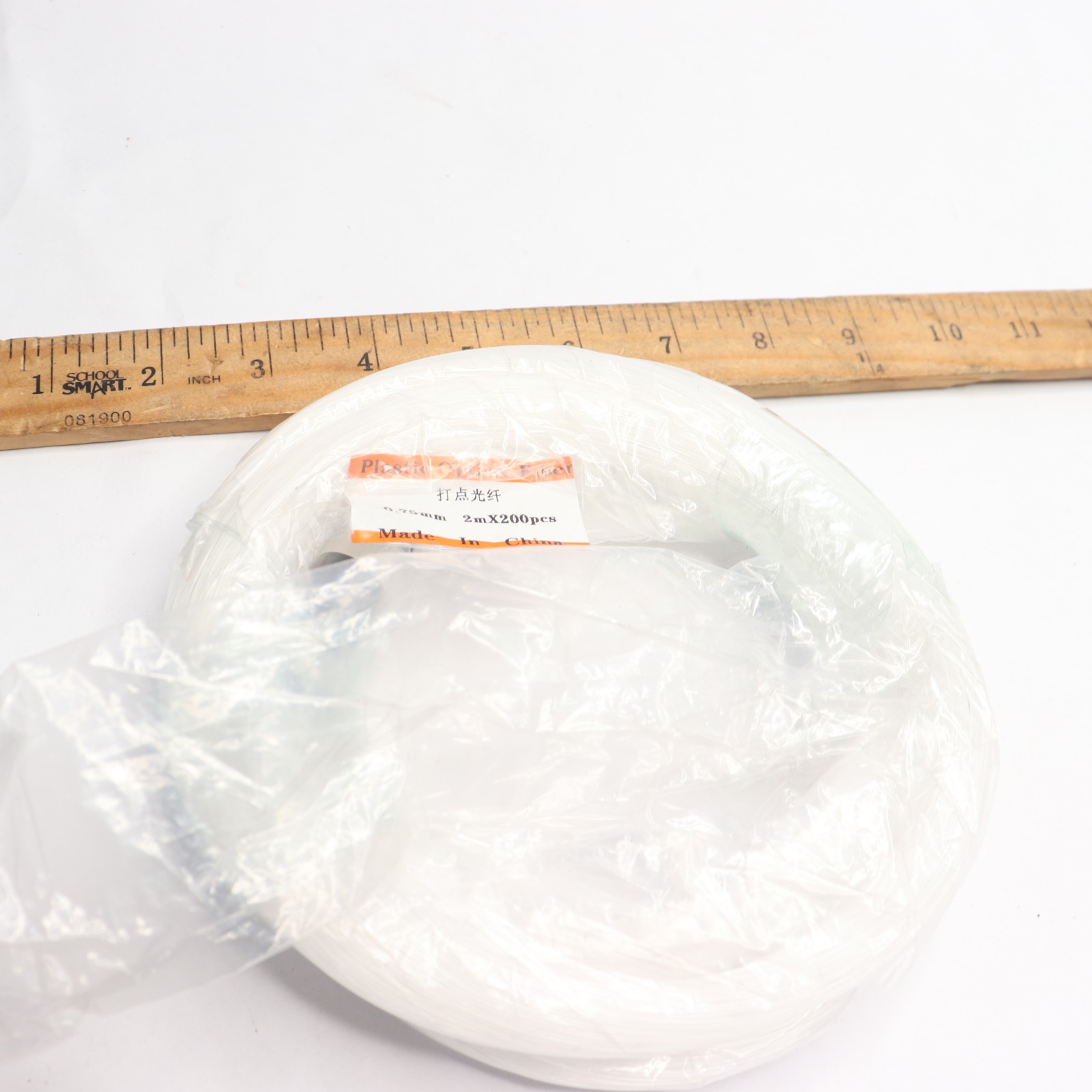 (200-Pk) Optical Fiber Plastic 0.75mm x 2m