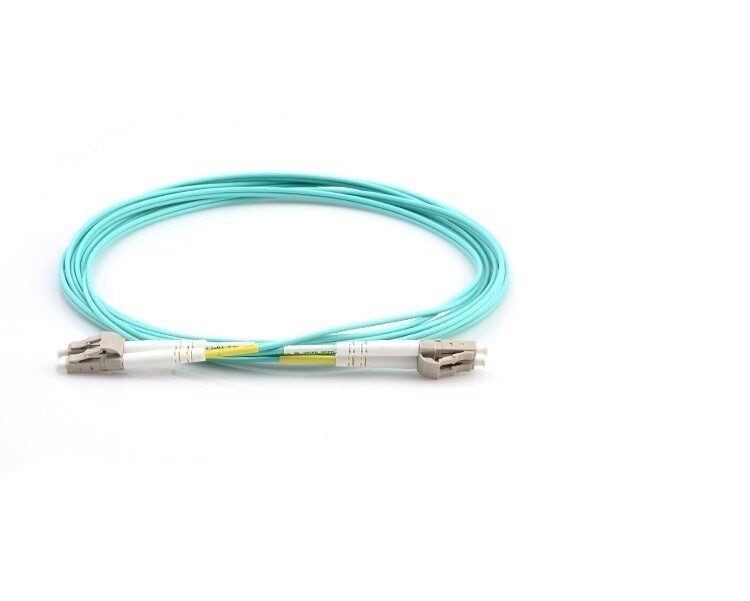 LC to LC Fiber Patch Cable, Multimode OM4 10G Fiber Optical Patch Cables 1m-5m
