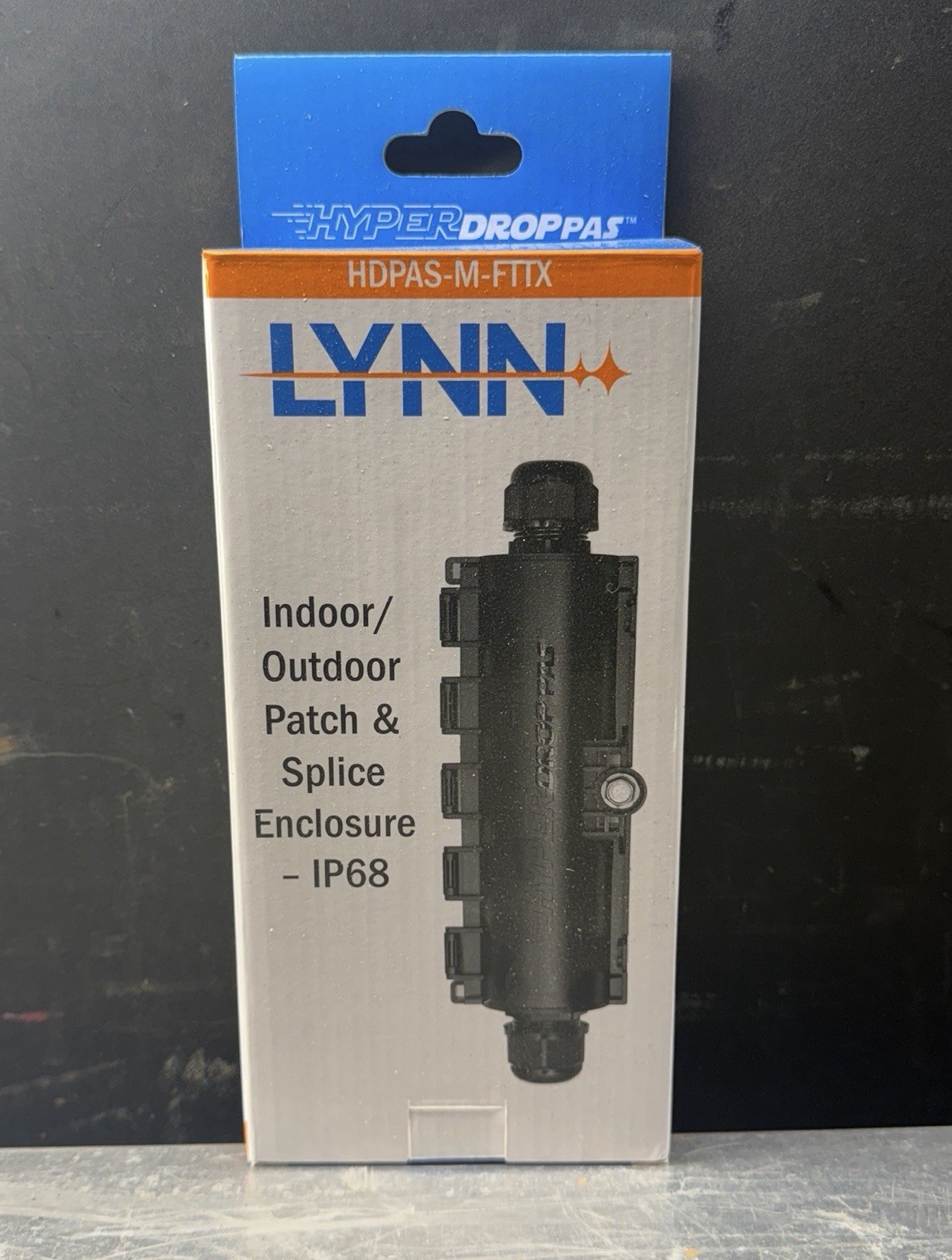 Waterproof Indoor/Outdoor Burial Patch & Splice Fiber Coax CAT6 CAT5e Enclosure