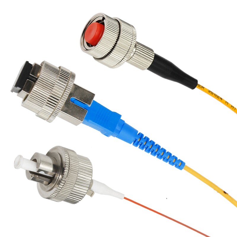 FC SC ST LC SMA Fiber Optic Adjustable Attenuator 0~30dB Mechanical Flange