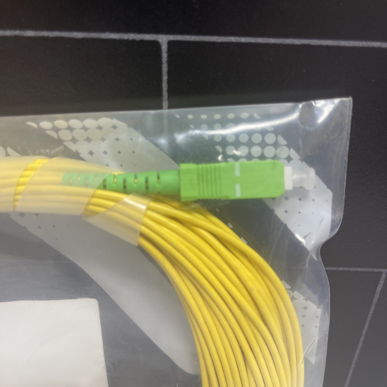 FS 9/125 Single Mode Fiber Patch Cable 15M LC/UPC-SC/APC
