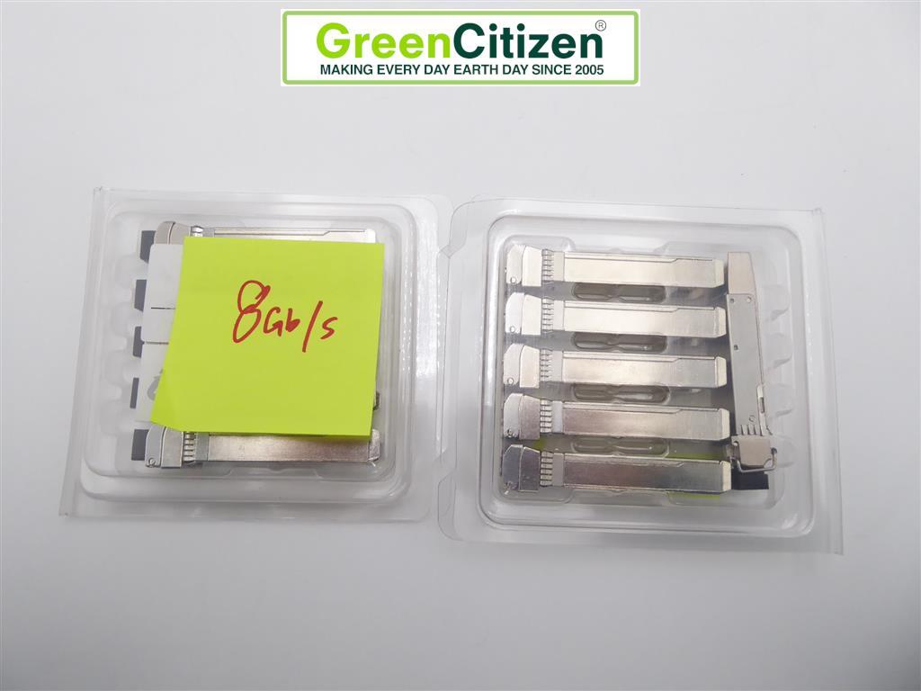 Lot of 10 Finisar FTLF8528P2BNV 8GBase-SW Fibre Channel 850nm 300m Transciever