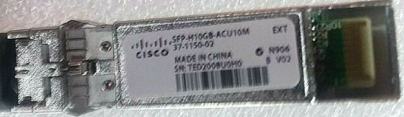 Cisco Compatible 10G SFP Direct Attach Copper Twinax Cable SFP-H10GB-ACU10M