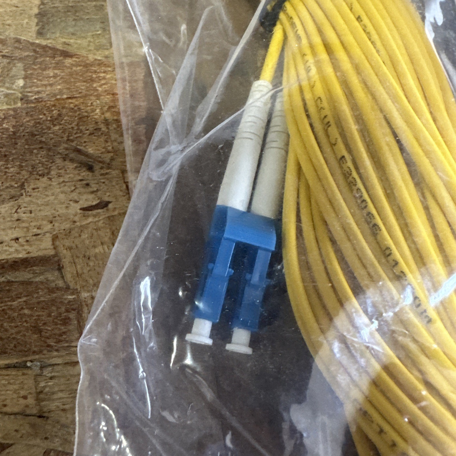 Allen Tel GBLC2-D1-25 Singlemode Duplex LC to LC Fiber Optic Patch Cord, 25 M