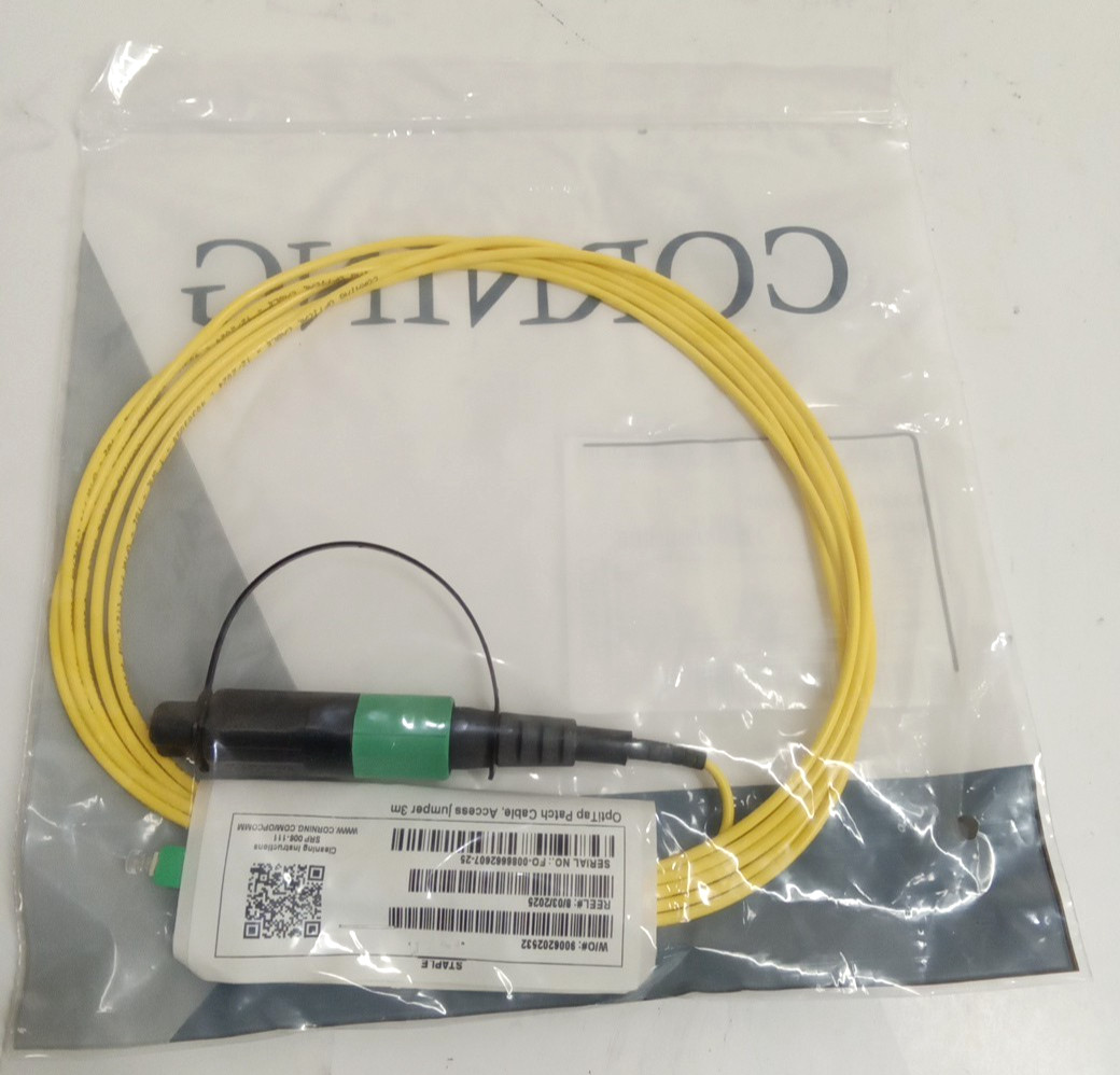 Corning 434401E31AJ003M OptiTap® Test Jumpers 1 F Single-mode (OS2) 2.9mm, 3m