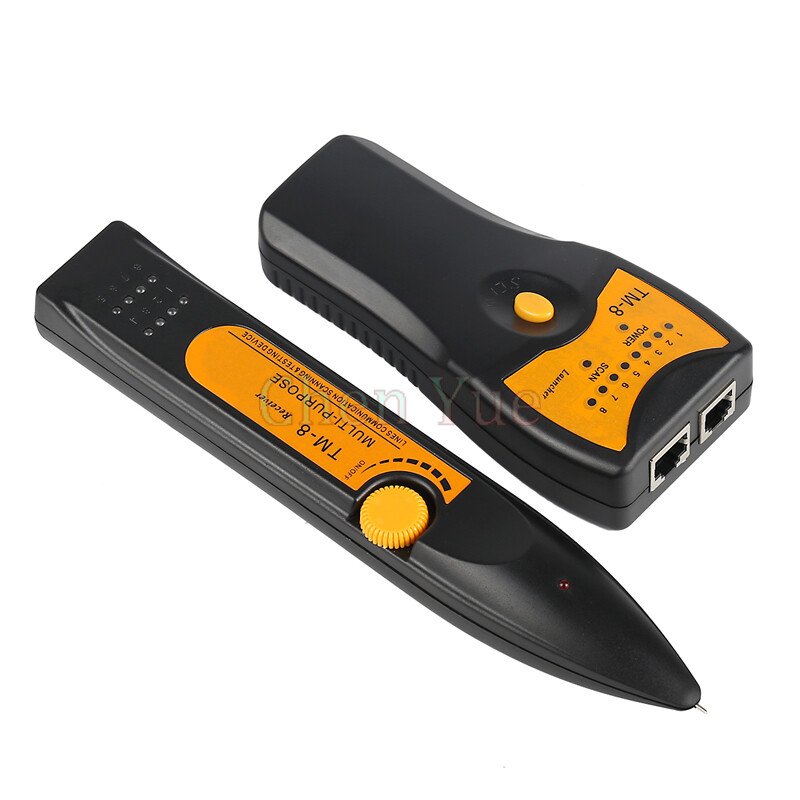 RJ11 RJ45 Cat5 Cat6 Telephone LAN Network Cable Tester Detector Wire Tracker